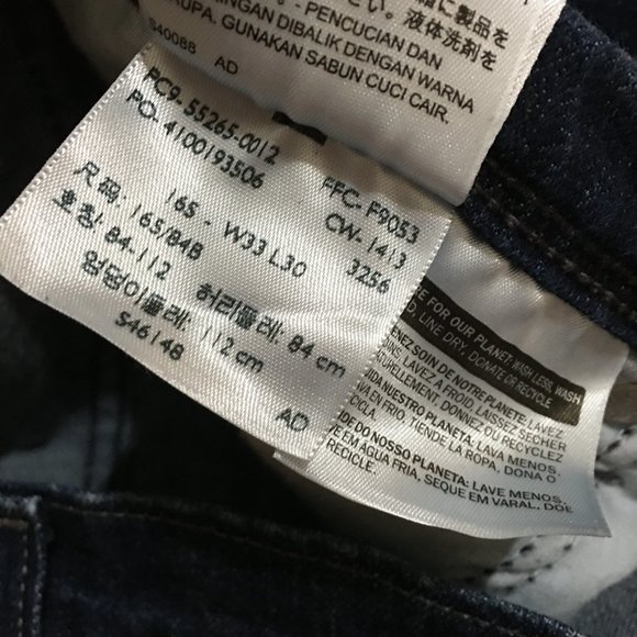 Levi's 515 Bootcut Jeans Women Size 16S Dark Wash - Picture 4 of 9